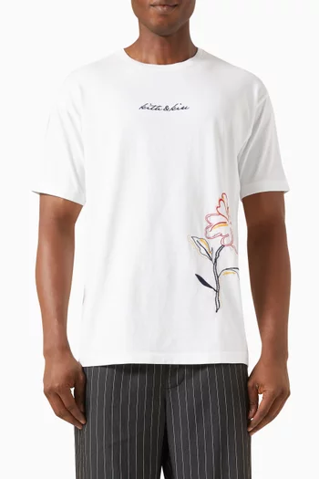 Kith & Kin Begonia T-shirt in Cotton-jersey