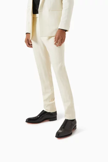 Isaac Oxford Shoes in Calf Leather