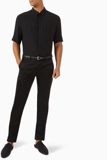 Cassandre Striped Shirt in Silk