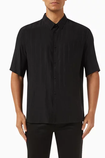 Cassandre Striped Shirt in Silk