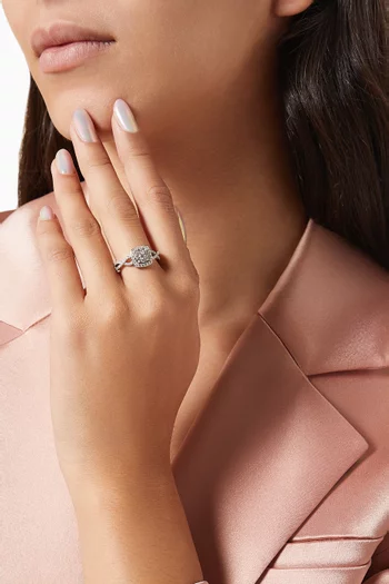 OneSixEight Siempre Diamond Ring in 18kt White Gold