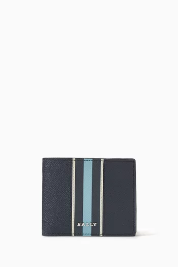 Bevye Bi-fold Wallet in Calf Leather