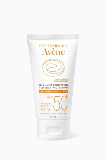 Very High Protection Mineral Cream SPF50+, 50ml