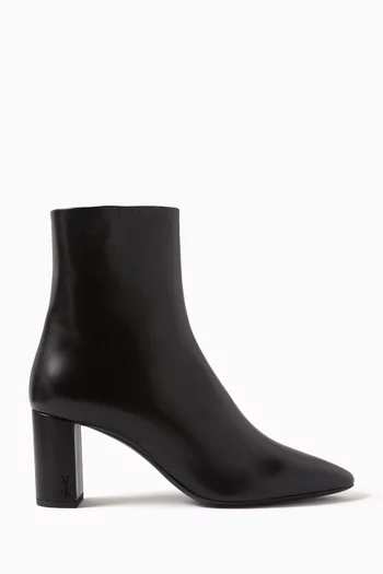 Lou Ankle Boots in Leather