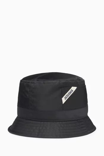Le bob Ovalie Bucket Hat in Nylon