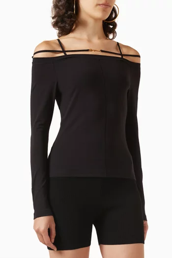 La Sierra Top in Cotton jersey