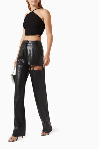 Naughty Pants in Vegan Leather