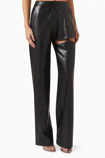 Naughty Pants in Vegan Leather