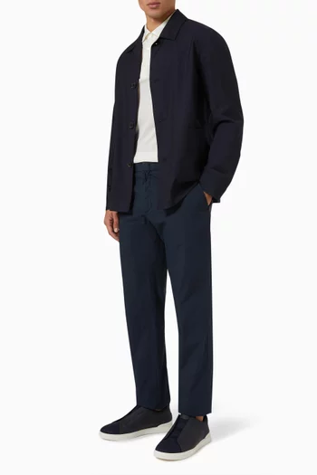 Tela Vela Pants in Stretch-cotton