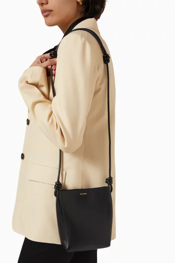 Giro Crossbody Bag in Leather