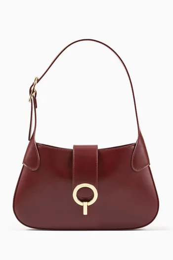 Baguette Shoulder Bag in Leather