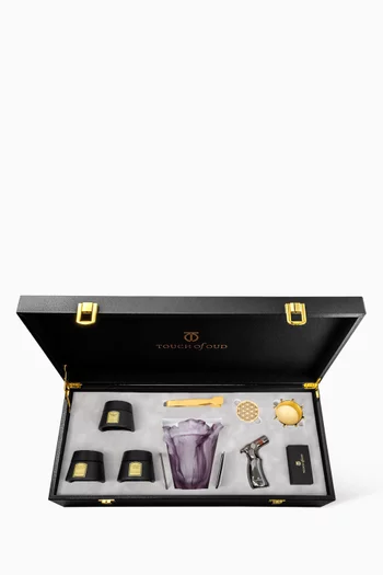 مجموعة هدايا مبخرة بتصميم كرنب بلون بنفسجي