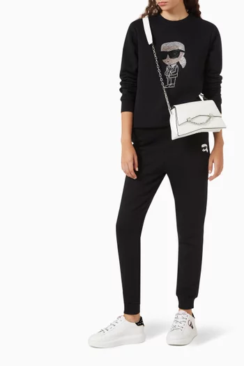 Karl Ikonik Sweatpants in Cotton-jersey