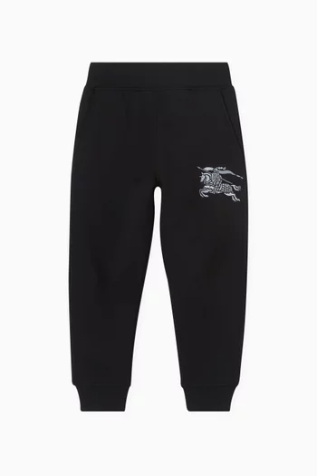 Logo-embroidered Sweatpants in Organic Cotton