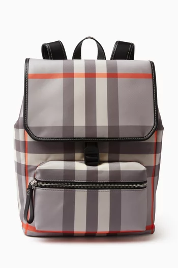 Checkered Backpack