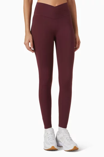 Ultimate Wrap Over Leggings in Stretch-nylon