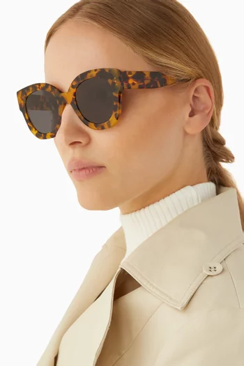 Swirl 2 Cat-eye Sunglasses in Acetate