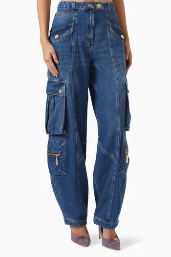 Low-rise Cargo Jeans