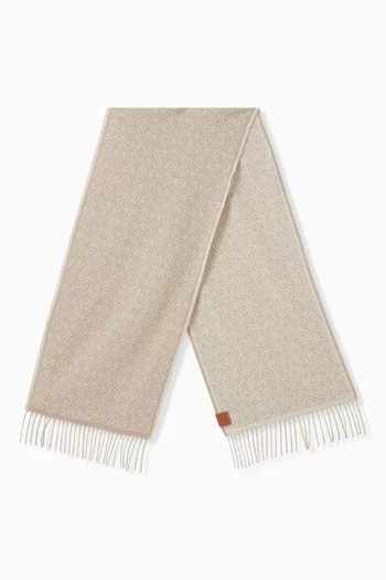 Anagram Scarf in Cashmere
