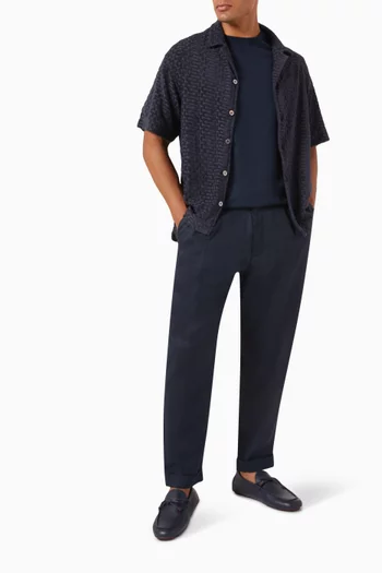 Trousers in Linen