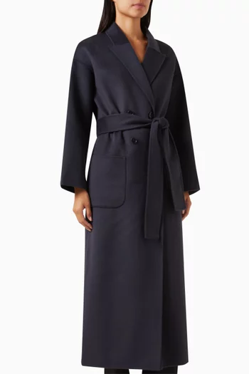Dylan Maxi Coat in Wool and Cashmere
