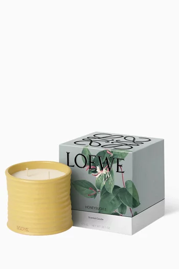 Medium Honeysuckle Scented Candle, 610g