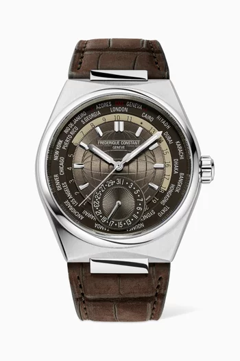 Highlife Worldtimer Manufacture Automatic Watch, 41mm