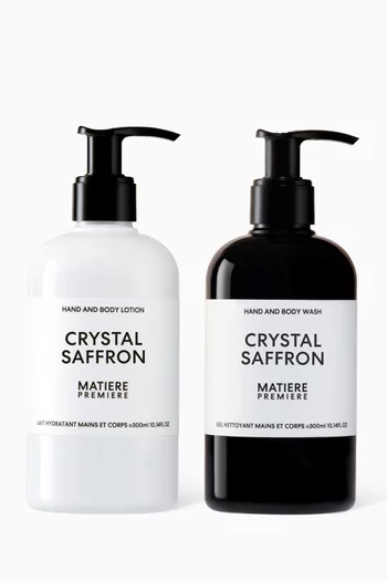 Crystal Saffron Hand & Body Lotion, 300ml