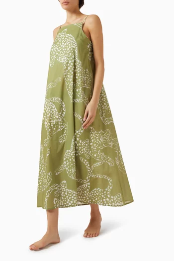 Square Nightie in Organic Cotton Voile