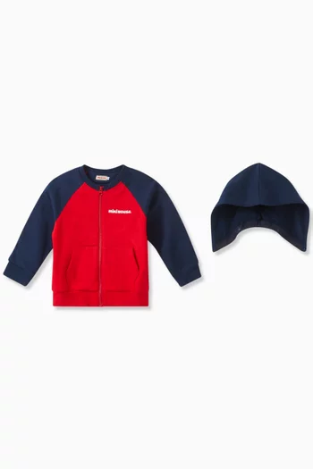 Buck Logo Parka in Cotton