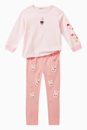 Rabbit Long Sleeved T-Shirt in Cotton