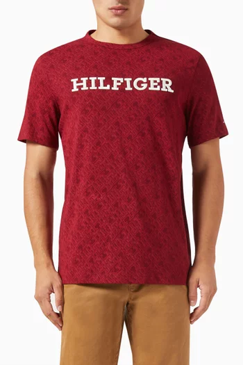 TH Monogram All-over print T-shirt in Jersey