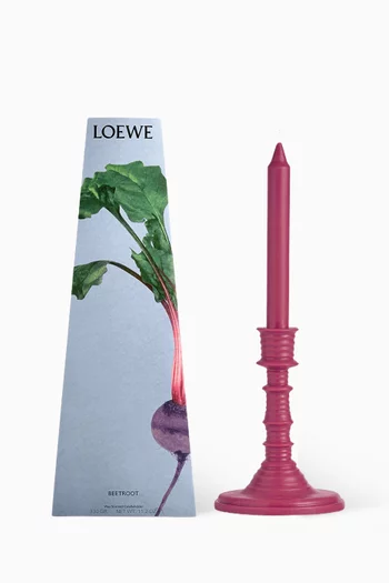 Beetroot Wax Candleholder, 330g