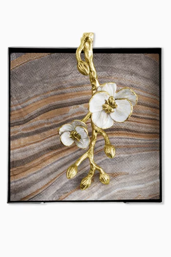 Orchid Cocktail Napkin Holder