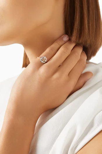 Bettina Diamond Ring in 9kt Yellow Gold
