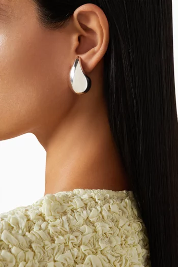 Small Drop Earrings in Sterling Silver