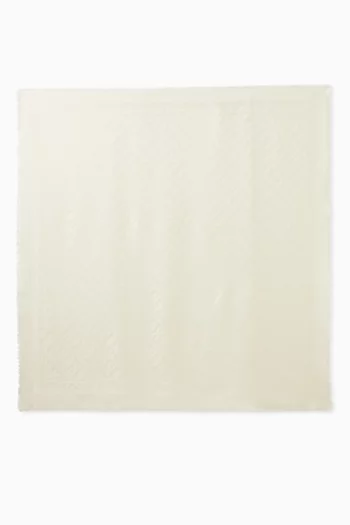 Logo Scarf in Silk