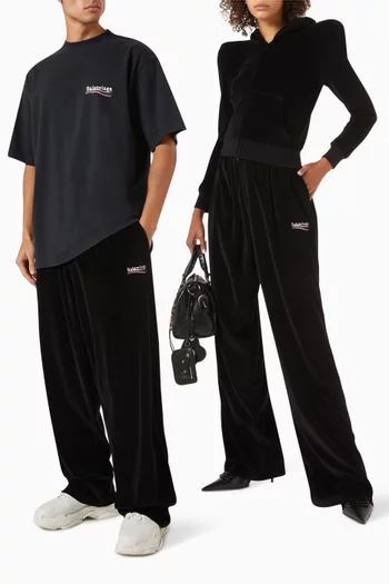 Political Campaign Baggy Sweatpants in Fleece