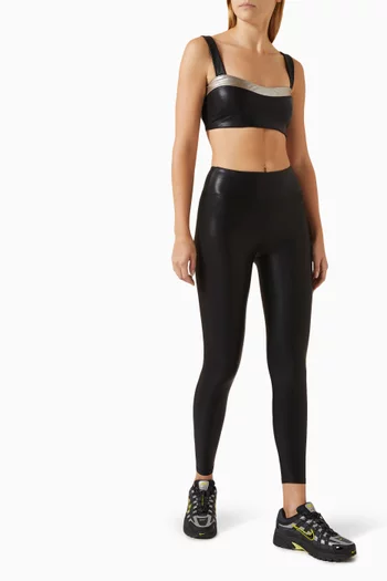 Marvel Leggings in Metallic-nylon