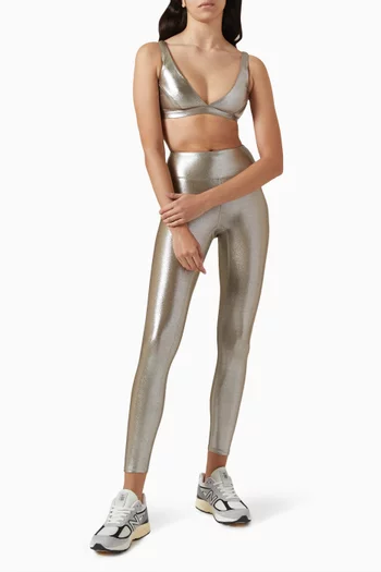 Marvel Leggings in Metallic-nylon