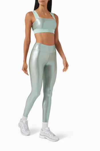 Marvel Leggings in Metallic-nylon
