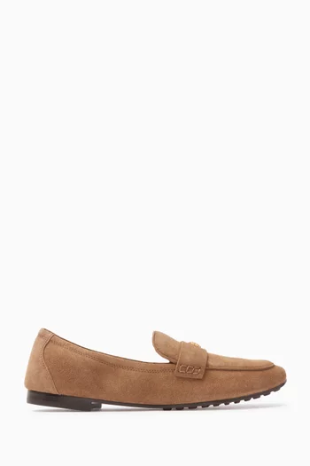 Ballet Loafers in Suede