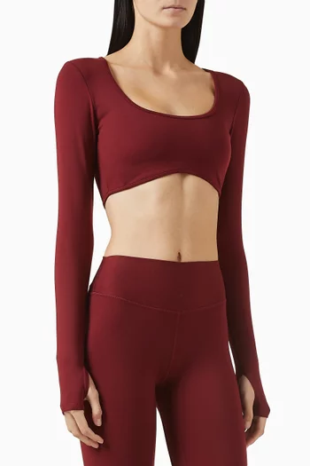 Long-sleeve Bra in Softskin100©