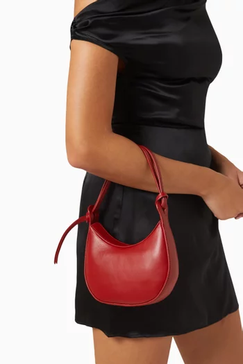 Mini Rosetta Shoulder Bag in Nappa
