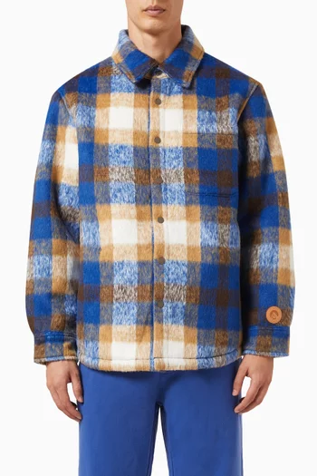 Check Sheridan Jacket in Polyester