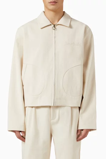Boxing Glove Jacket in Twill