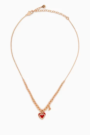 Sentimental Necklace in Brass