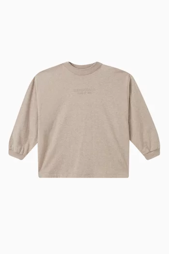 Essentials Long-sleeve T-shirt in Cotton-jersey