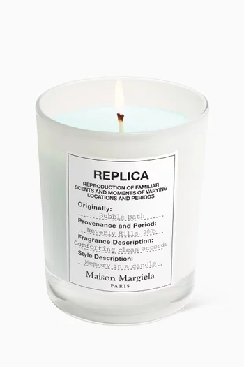 Replica Bubble Bath scented candle, 165g