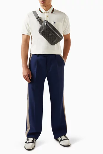 Ophidia Belt Bag in GG Supreme Canvas & Leather